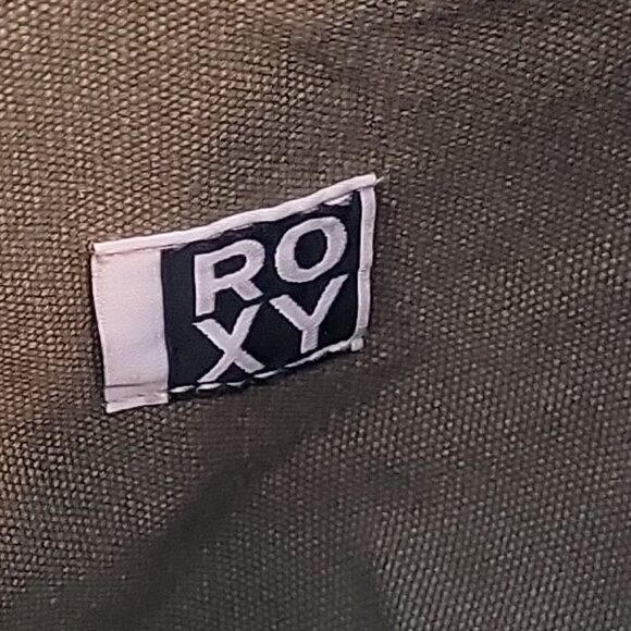 🏄‍♀️ Vintage Roxy Canvas + Flannel Backpack - Picture 12 of 13
